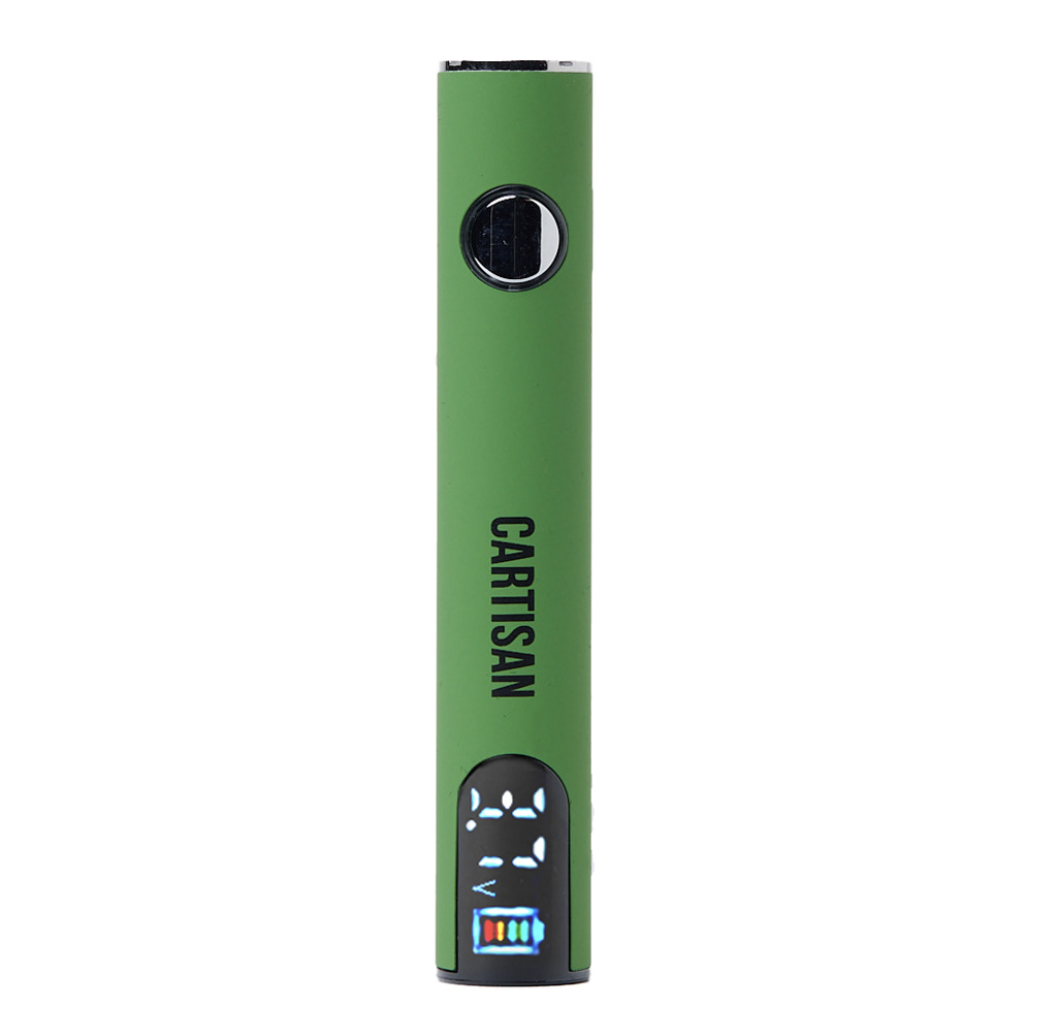 Cartisan Pro Pen 400 Vape Battery / Green *ATX Only